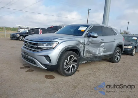 2023 Volkswagen Atlas Cross Sport 3.6L V6 Sel из США, поврежденный, VIN 1V2BE2CA9PC203549